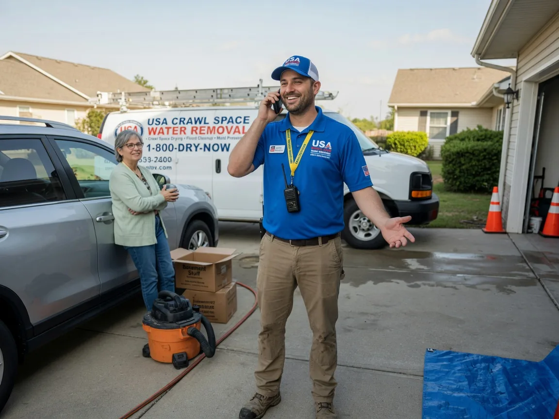 Crawl Space Water Removal Cook Springs, AL FAQs
